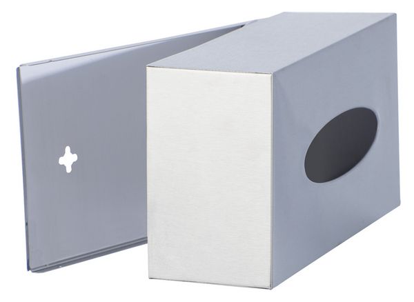 Produktbild: Edelstahlbox f&uuml;r Kosmetikt&uuml;cher Edelstahl, rostfrei