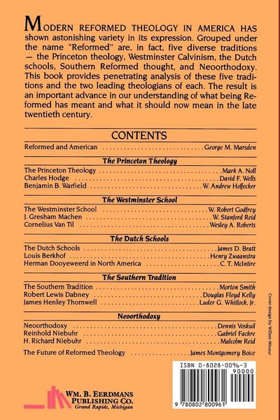 Produktbild: Reformed Theology in America