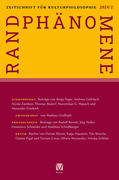 Produktbild: Randph&auml;nomene
