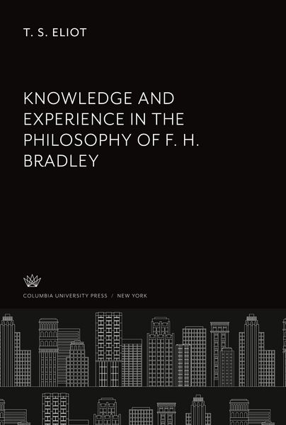 Produktbild: Knowledge and Experience in the Philosophy of F. H. Bradley
