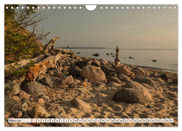 Produktbild: Urlaubsparadies R&uuml;gen (Wandkalender 2026 DIN A4 quer), CALVENDO Monatskalender