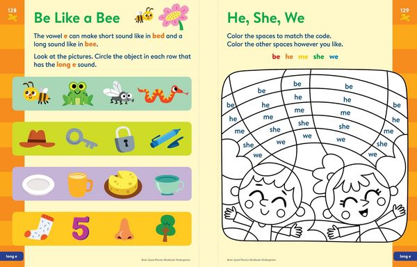 Produktbild: Brain Quest Phonics Workbook: Kindergarten