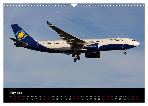 Produktbild: Widebody Jets (Wall Calendar 2026 DIN A3 landscape), CALVENDO 12 Month Wall Calendar