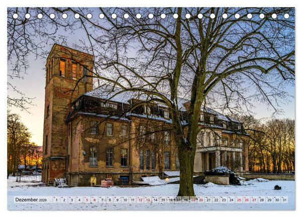 Produktbild: B&ouml;rnicke - Historisches Angerdorf im Barnim (Tischkalender 2026 DIN A5 quer), CALVENDO Monatskalender