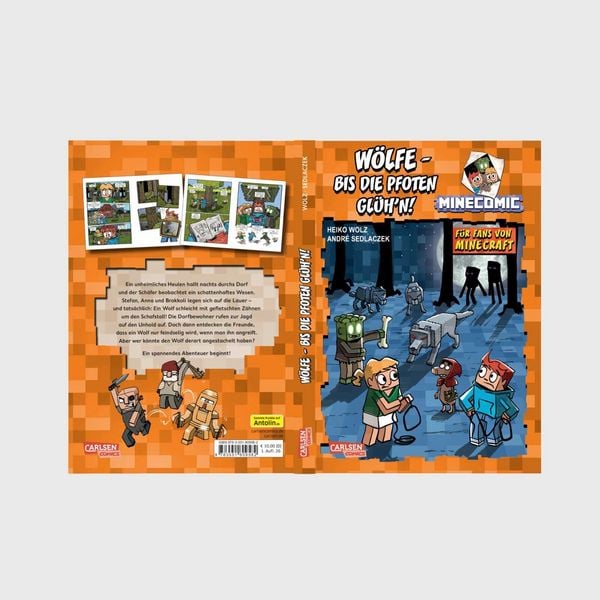 Produktbild: W&ouml;lfe &ndash; bis die Pfoten gl&uuml;h'n! F&uuml;r Fans von Minecraft
