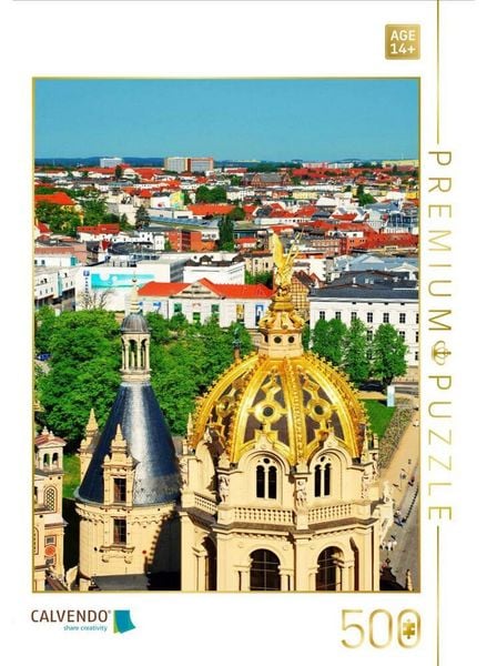 CALVENDO Puzzle SCHÖNES SCHWERIN | 500 Teile Lege-Größe 48 × 36 cm Foto-Puzzle für Erwachsene