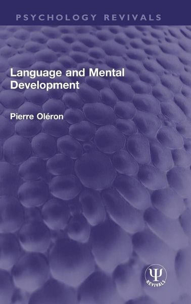 Produktbild: Language and Mental Development