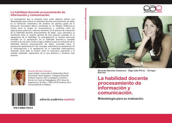 Produktbild: La habilidad docente procesamiento de informaci&oacute;n y comunicaci&oacute;n.