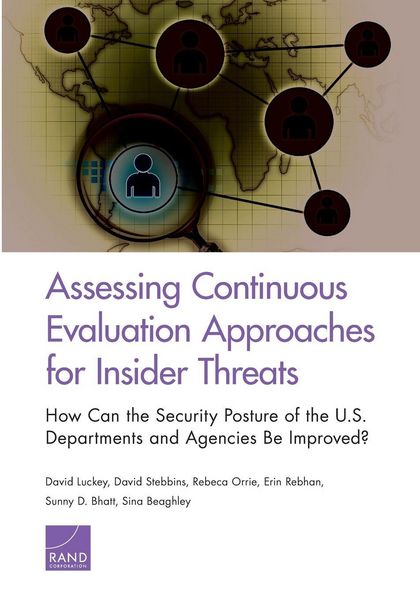 Produktbild: Assessing Continuous Evaluation Approaches for Insider Threats