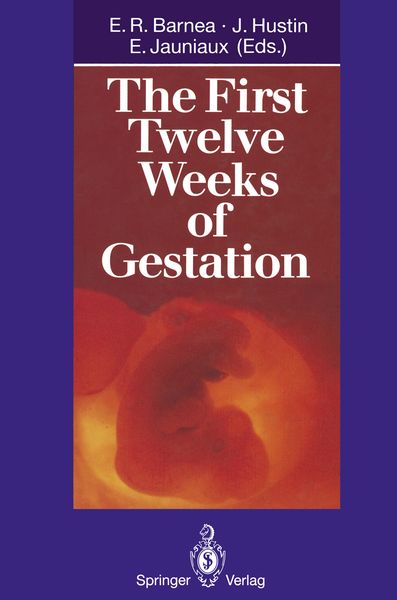 Produktbild: The First Twelve Weeks of Gestation