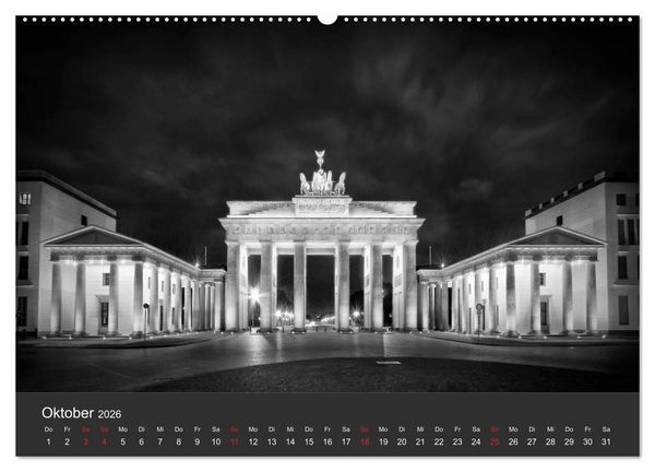 Produktbild: URBANE FOTOGRAFIE Zw&ouml;lf klassische Impressionen (hochwertiger Premium Wandkalender 2026 DIN A2 quer), Kunstdruck in Hochglanz