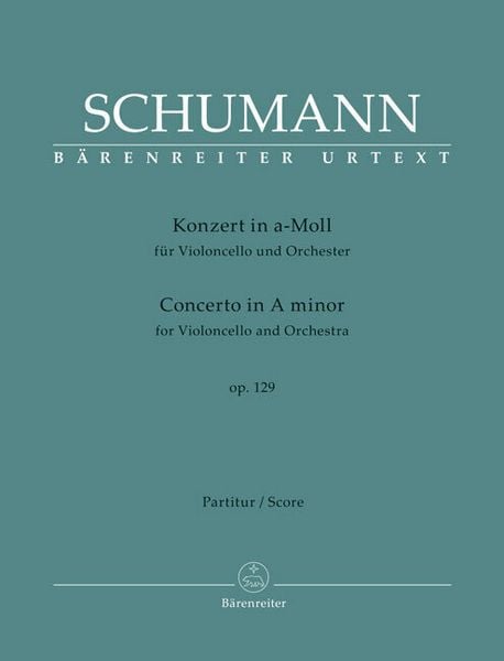 Produktbild: Konzert f&uuml;r Violoncello und Orchester in a-Moll op. 129