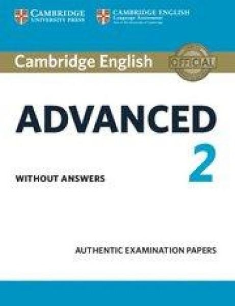 Produktbild: Cambridge English Advanced 2 Student's Book Without Answers
