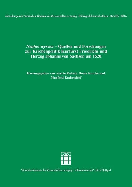 Produktbild: Neuhes wyssen