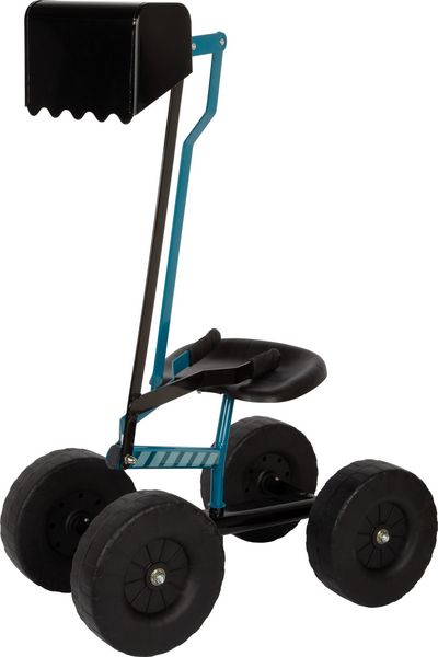 Produktbild: small foot 12798 - Bagger mit R&auml;dern blau