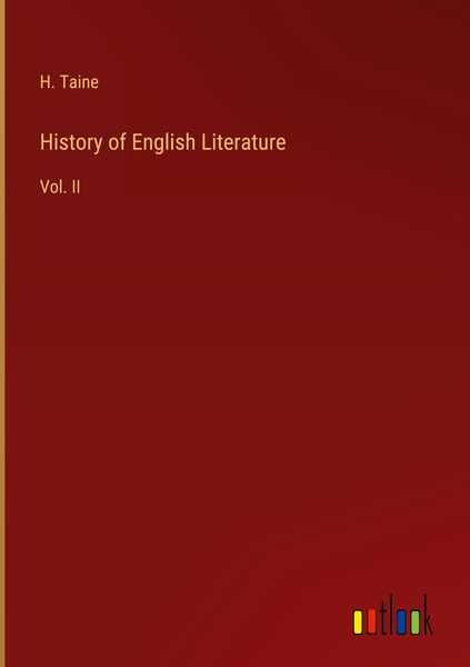 Produktbild: History of English Literature