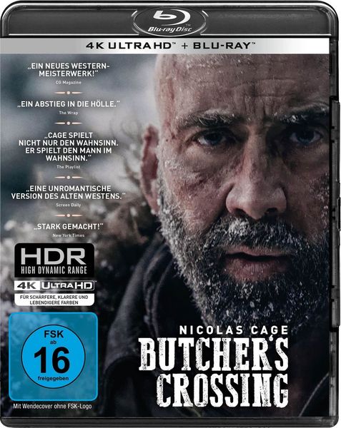 Produktbild: Butcher&acute;s Crossing Ltd. 4K 2-Disc Edition (4K Ultra HD) (+ Blu-ray)