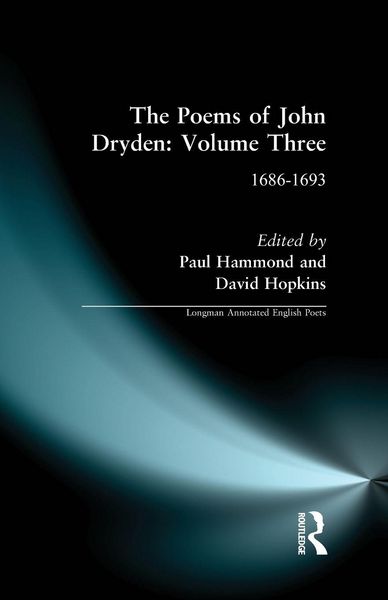 Produktbild: The Poems of John Dryden
