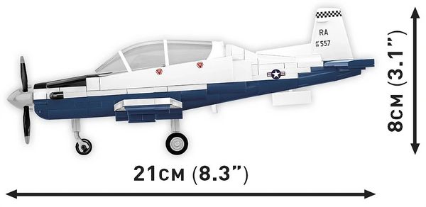 Produktbild: COBI 26624 - Beechcraft T-6 Texan II, Bausatz 197 Klemmbausteine