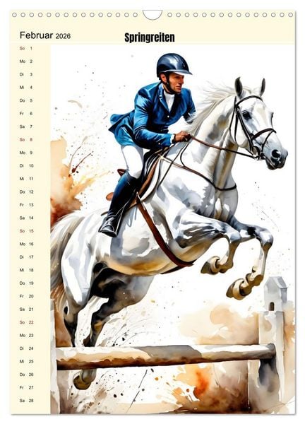 Produktbild: Attraktiver Outdoorsport (Wandkalender 2026 DIN A3 hoch), CALVENDO Monatskalender