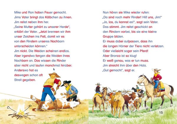 Produktbild: LESEMAUS zum Lesenlernen Sammelbände: Spannende Silben-Geschichten zum Lesenlernen