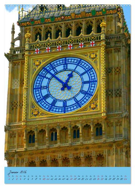 Produktbild: Englands T&uuml;rme (Wandkalender 2026 DIN A2 hoch), CALVENDO Monatskalender