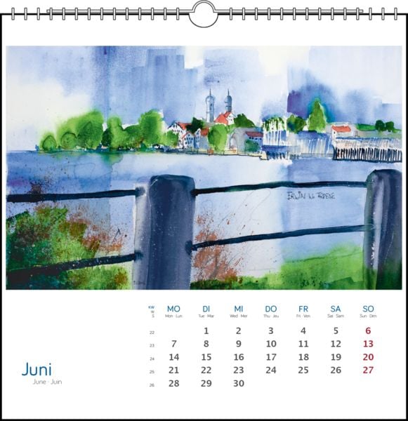 Produktbild: Bodensee Aquarell 2027