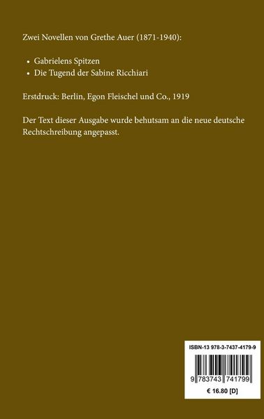 Produktbild: Gabrielens Spitzen