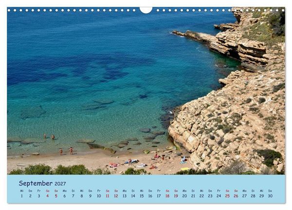 Produktbild: Benidorm (Wandkalender 2027 DIN A3 quer), CALVENDO Monatskalender