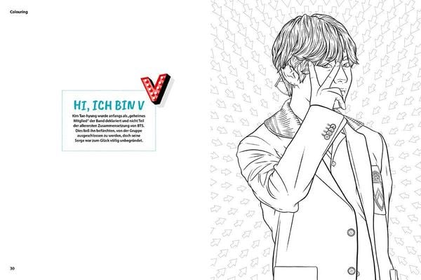 Produktbild: BTS: Das inoffizielle Ausmal- & Kreativbuch
