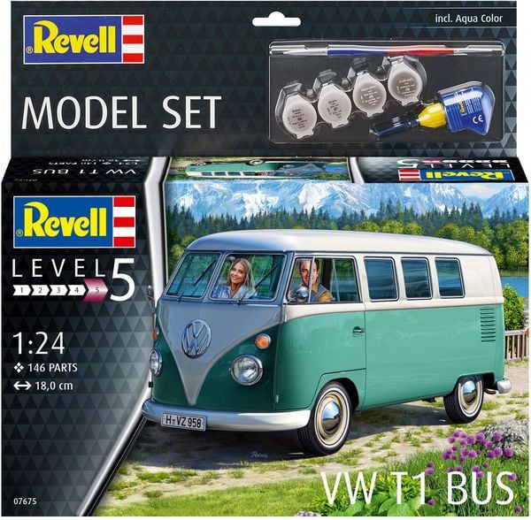 Produktbild: Modellbau Model Set VW T1 Bus