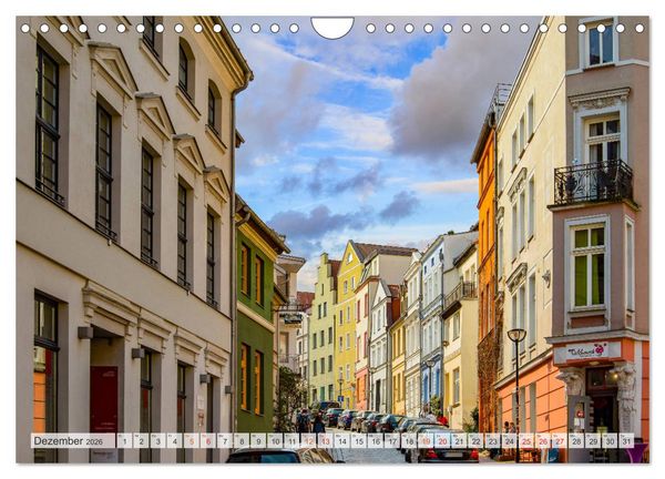 Produktbild: Rostock Impressionen (Wandkalender 2026 DIN A4 quer), CALVENDO Monatskalender