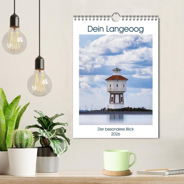 Produktbild: Dein Langeoog - Der besondere Blick (Wandkalender 2026 DIN A4 hoch), CALVENDO Monatskalender