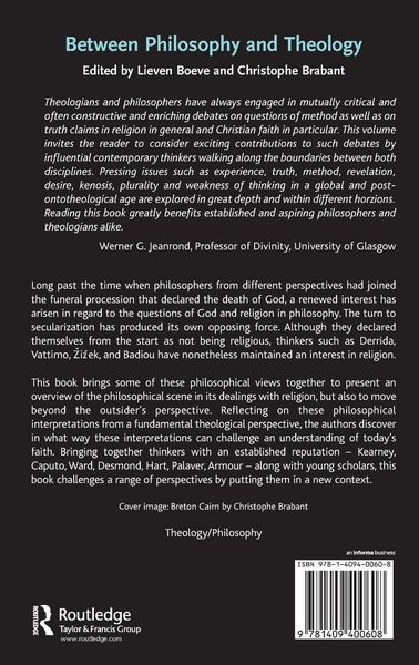 Produktbild: Between Philosophy and Theology
