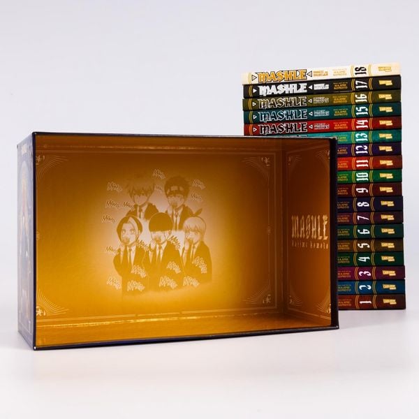 Produktbild: Mashle: Magic and Muscles Sammelschuber (inklusive Band 1-18)