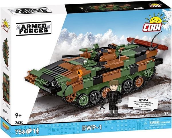 COBI Armed Forces 2630 - BWP-1, Schützenpanzer, Bausatz 1:35, 756+1 Klemmbausteine