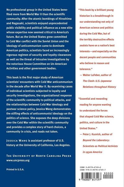 Produktbild: American Science in an Age of Anxiety