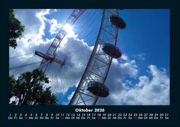 Produktbild: London - Impressionen 2026 Fotokalender DIN A4