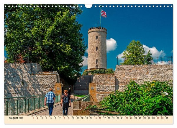 Produktbild: Bielefeld - Die freundliche Stadt am Teutoburger Wald (Wandkalender 2026 DIN A3 quer), CALVENDO Monatskalender