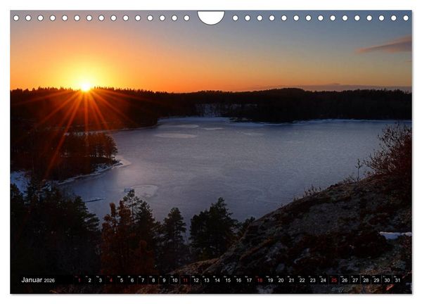Produktbild: Reiseland Schweden (Wandkalender 2026 DIN A4 quer), CALVENDO Monatskalender