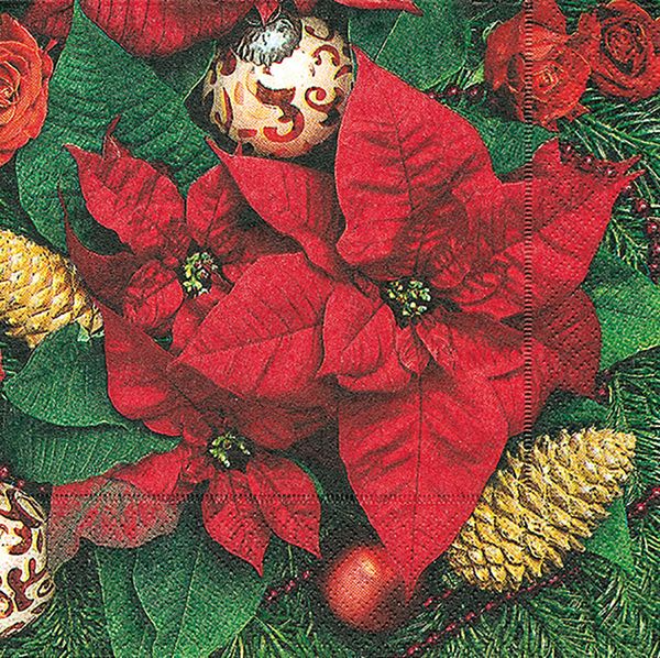 Produktbild: Idena Servietten Weihnachtsmotive 33x33cm, verschiedene Motive
