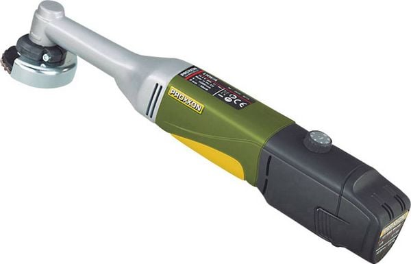 Produktbild: Proxxon Micromot LHW/A 29815 Akku-Langhals-Winkelschleifer 50 mm inkl. Akku, inkl. Koffer 10.8 V 2.6 Ah