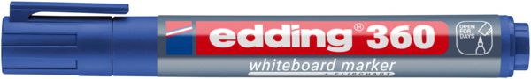Produktbild: Edding 360 Whiteboardmarker blau Rundspitze 1,5-3 mm