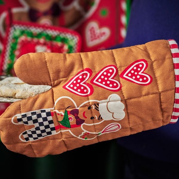 Ofenhandschuh "Lebkuchenmännchen"