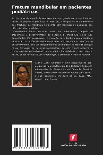 Produktbild: Fratura mandibular em pacientes pedi&aacute;tricos