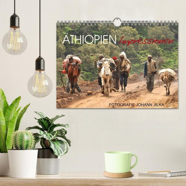 Produktbild: &Auml;thiopien Impressionen (Wandkalender 2026 DIN A4 quer), CALVENDO Monatskalender