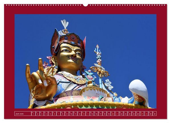 Produktbild: Buddhas & Bhodisattvas (Wandkalender 2026 DIN A2 quer), CALVENDO Monatskalender