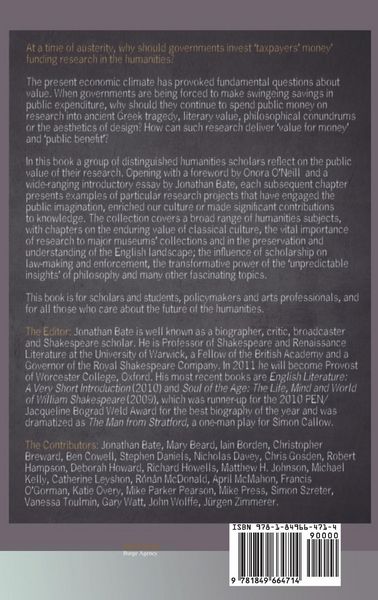 Produktbild: The Public Value of the Humanities