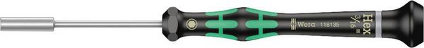 Produktbild: Wera 2069 Elektronik- u. Feinmechanik Steckschl&uuml;ssel-Schraubendreher Schl&uuml;sselweite (metrisch): 4.8mm Schl&uuml;sselweite (Zoll): 3/16