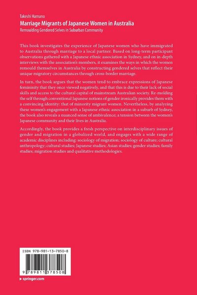 Produktbild: Marriage Migrants of Japanese Women in Australia